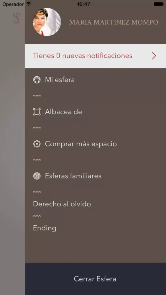 Capturas de tela do Sphemory - La red social de las familias