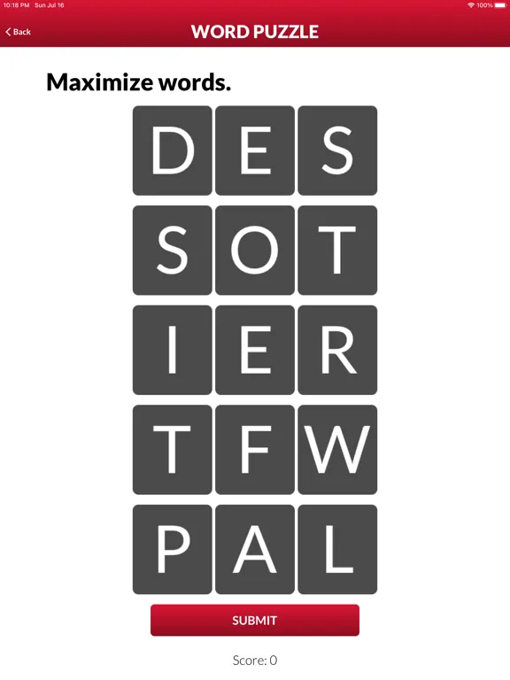 Captures d'écran de Word Trainer Pro iPad 