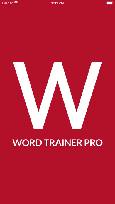 Captures d'écran de Word Trainer Pro