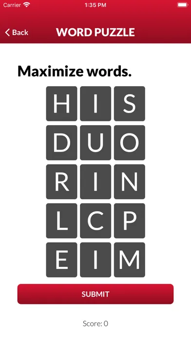Captures d'écran de Word Trainer Pro