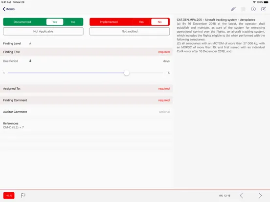 تصاویر IQSMS Auditor iPad 