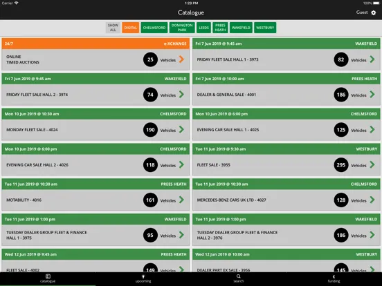 Aston Barclay Trade Auction iPad  Screenshots