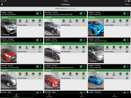 Aston Barclay Trade Auction iPad  Screenshots