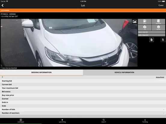 Aston Barclay Trade Auction iPad  Screenshots