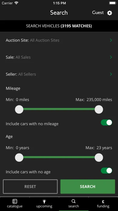 Aston Barclay Trade Auction Screenshots