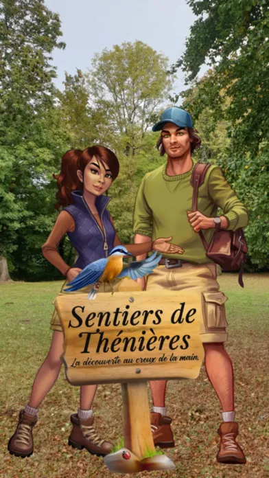 Les sentiers de Thénières Ekran Görüntüleri