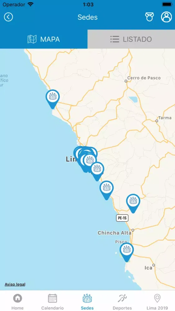 Lima 2019 Screenshots