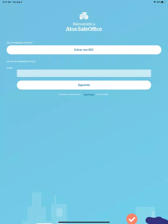 Ảnh chụp màn hình của Atos SafeOffice iPad 
