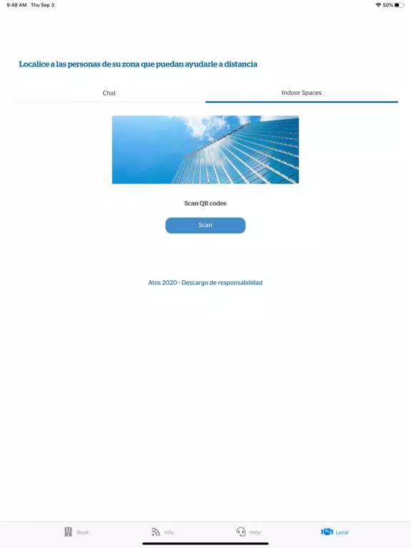 Ảnh chụp màn hình của Atos SafeOffice iPad 