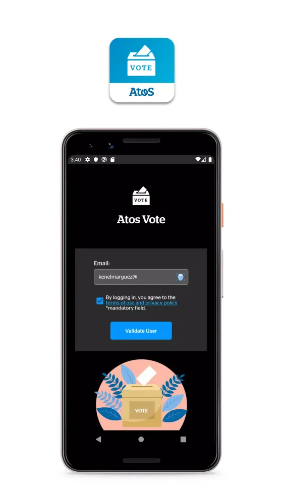 Atos Vote স্ক্রিনশট