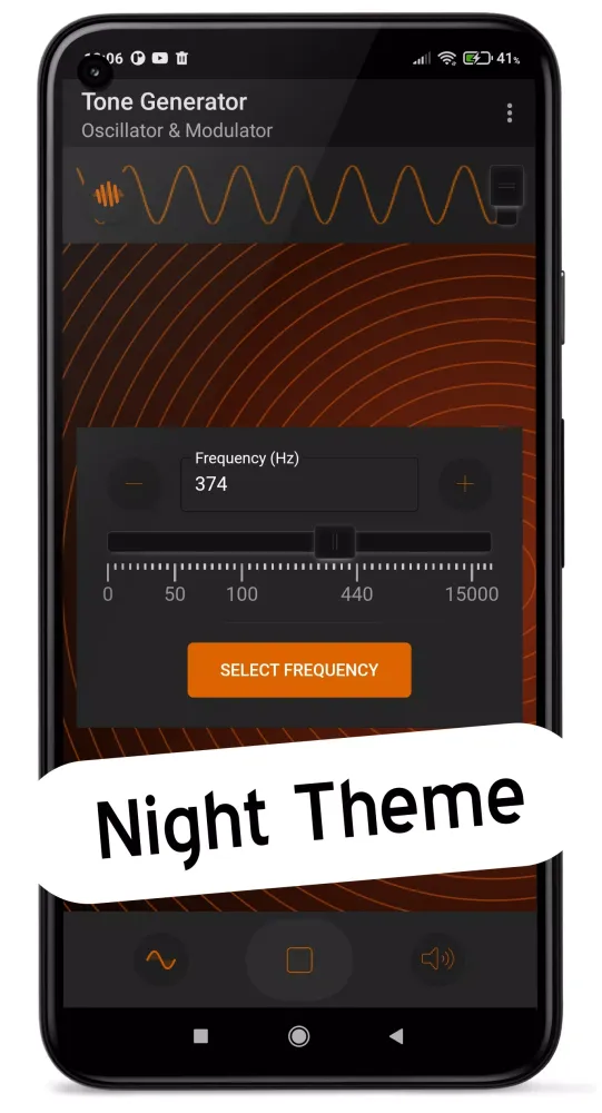 Multi-Frequency Tone Generator 스크린샷