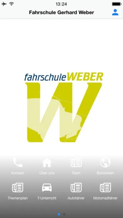 Tangkapan skrin Fahrschule Gerhard Weber