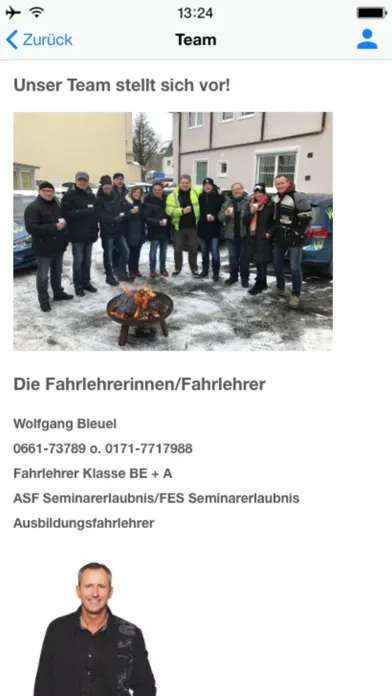 Tangkapan skrin Fahrschule Gerhard Weber