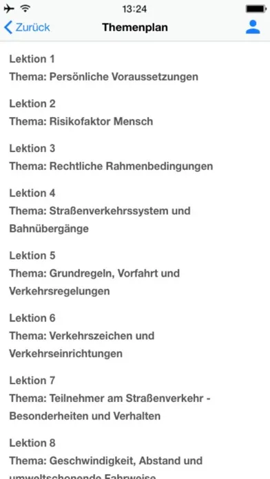 Tangkapan skrin Fahrschule Gerhard Weber