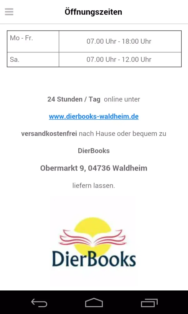 DierBooks Screenshots