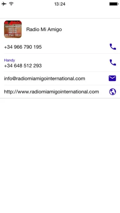 radiomiamigo স্ক্রিনশট