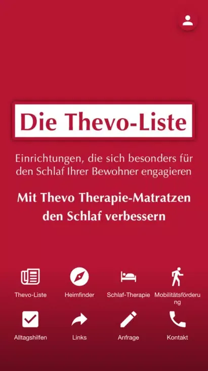 Zrzuty ekranu Die Thevo-Liste