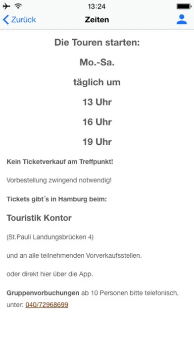 Tangkapan skrin Corpus Delicti Tours