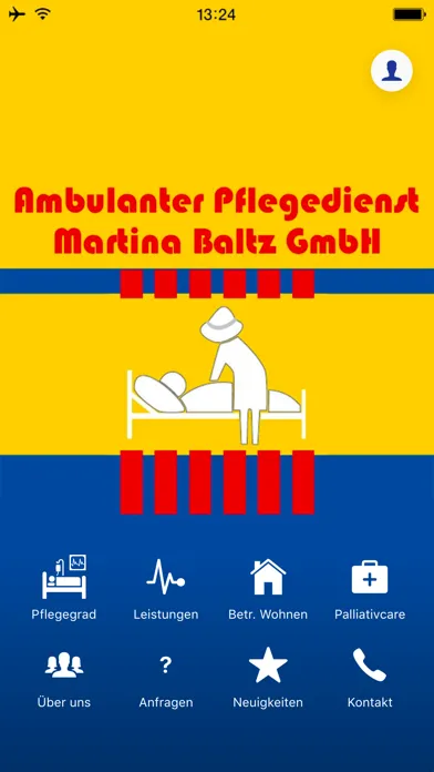 Capturas de tela do Ambulanter Pflegedienst Baltz
