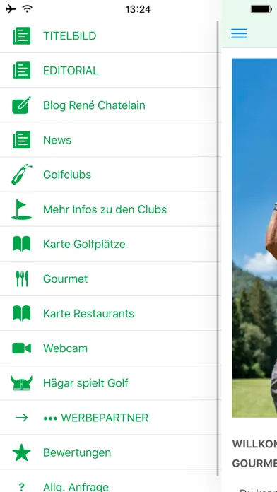 GOLFER & GOURMET スクリーンショット
