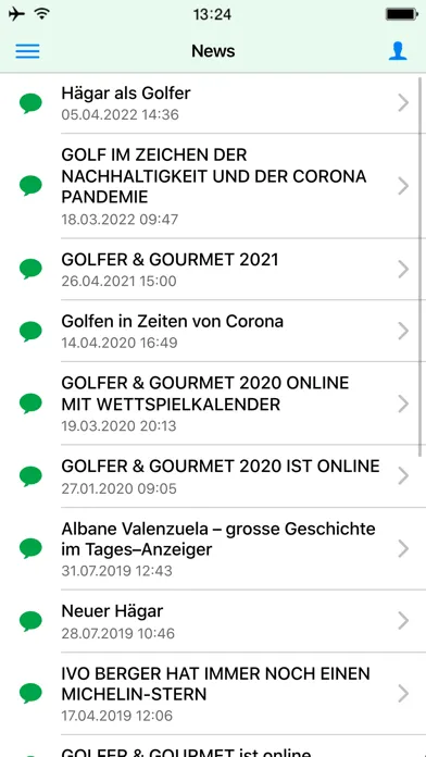 GOLFER & GOURMET スクリーンショット