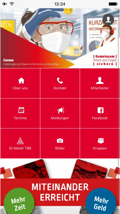 Captures d'écran de IG Metall Tauberbischofsheim