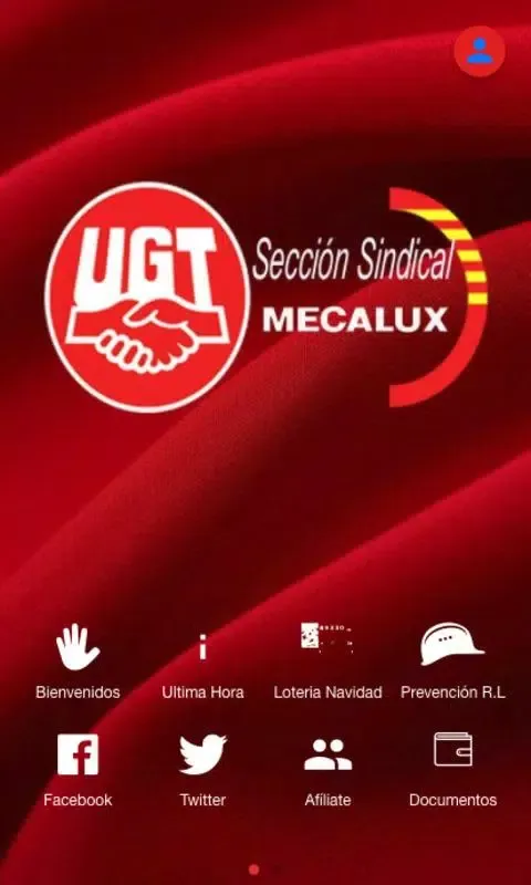 Скриншоты Sección Sindical UGT_MECALUX