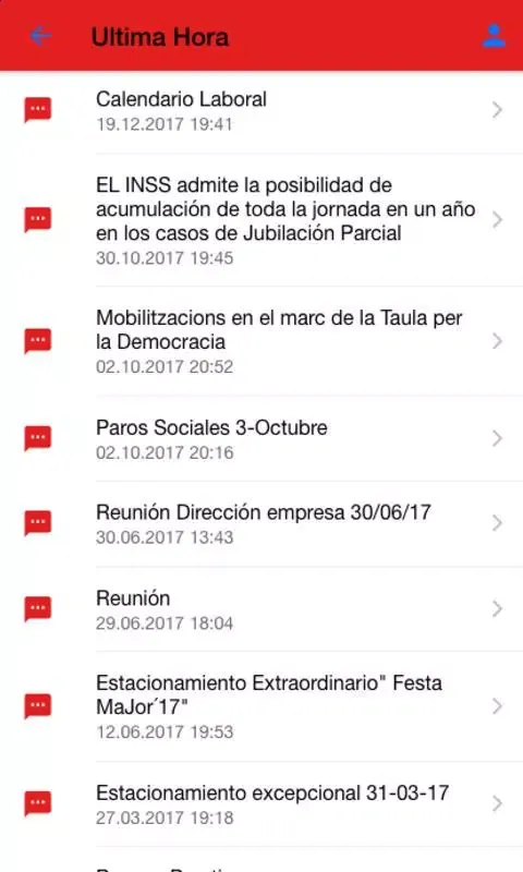 Скриншоты Sección Sindical UGT_MECALUX
