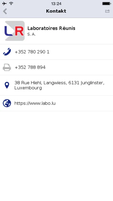 Laboratoires Réunis Ekran Görüntüleri