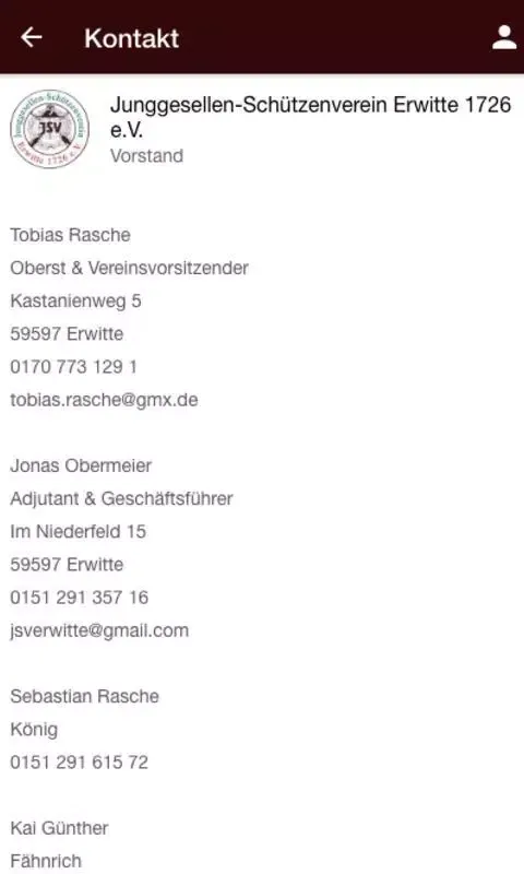 JSV Erwitte 1726 e.V Screenshots