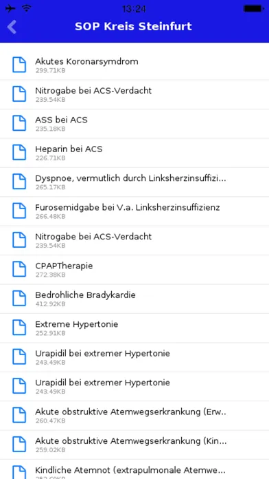 Capturas de pantalla de RettungsAPP NFS