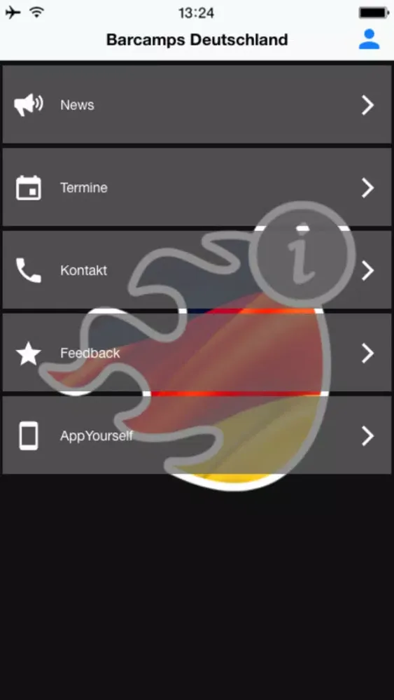 Capturas de pantalla de Barcamps Deutschland