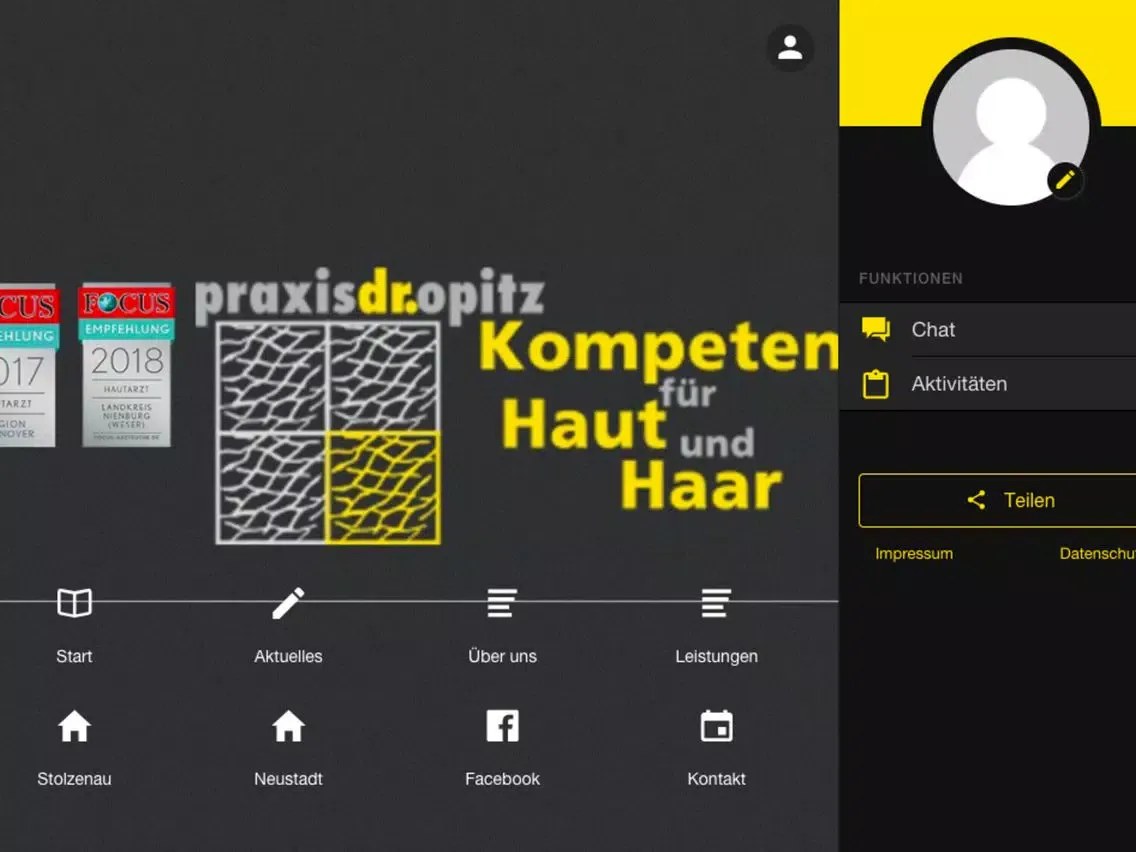 Screenshot di Hautarzt Opitz iPad 