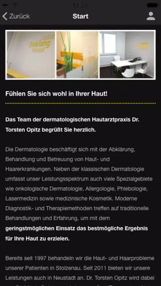 Screenshot di Hautarzt Opitz