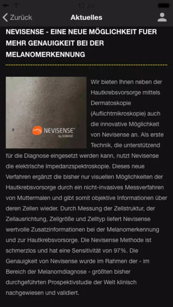 Screenshot di Hautarzt Opitz