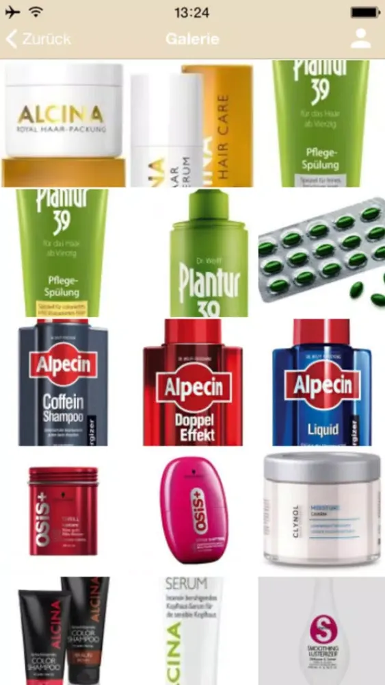 Capturas de tela do Hair-Produkte