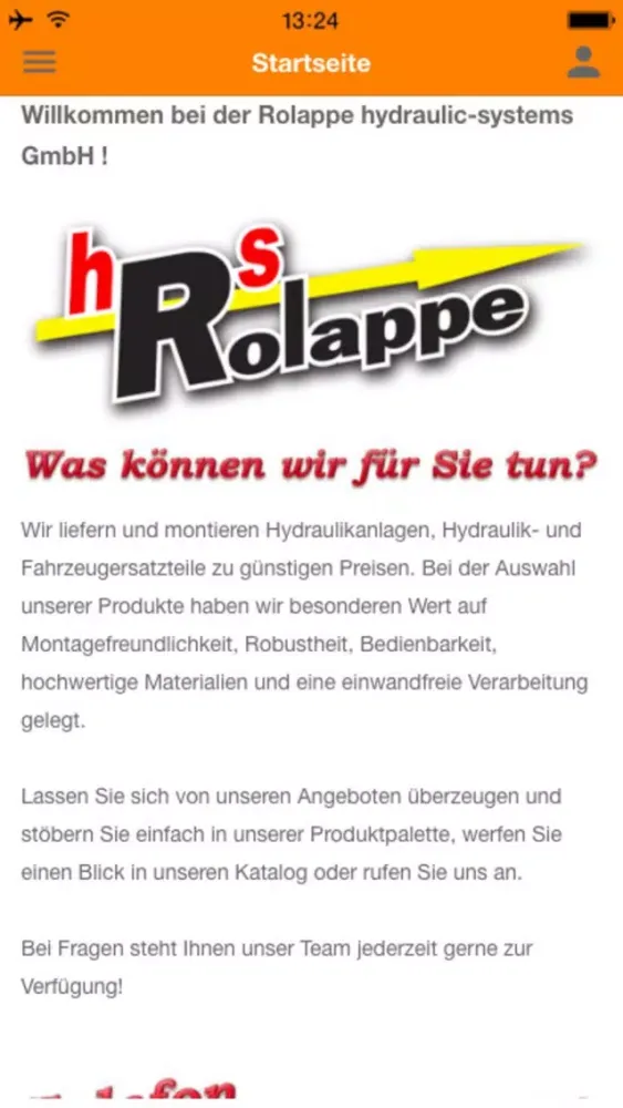 Capturas de tela do Rolappe hydraulic-systems GmbH