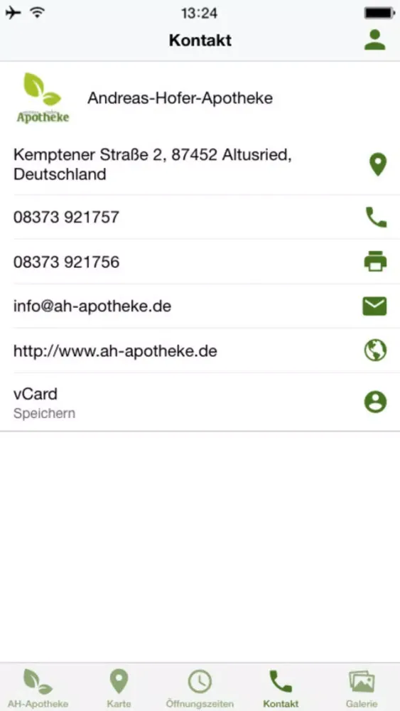 Andreas Hofer Apotheke स्क्रीनशॉट