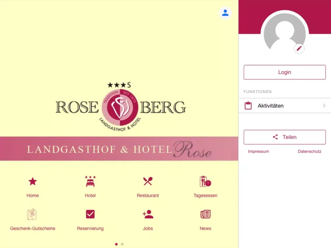 صور Landgasthof Zur Rose iPad 