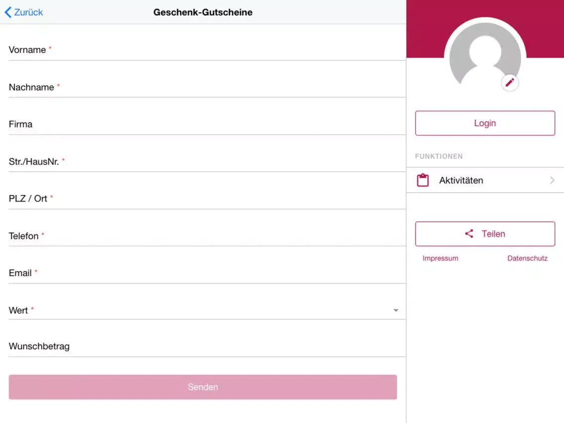 صور Landgasthof Zur Rose iPad 