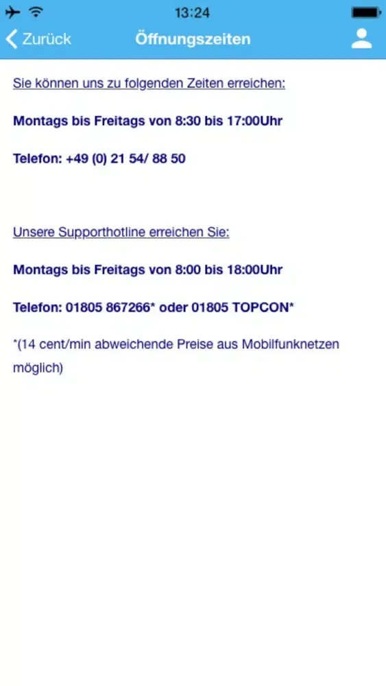 Capturas de pantalla de TOPCON DeutschlandMedical