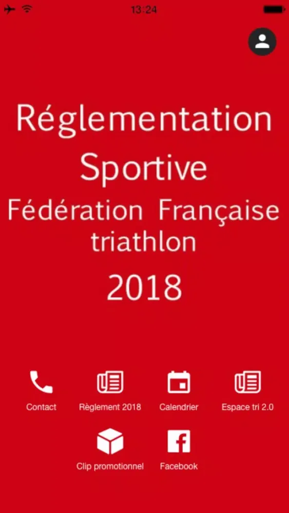 REGLEMENTATION TRIATHLON স্ক্রিনশট