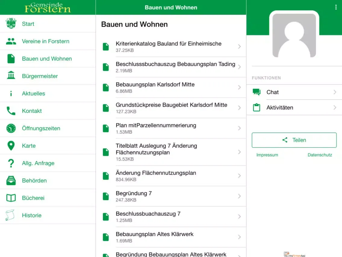 صور Gemeinde Forstern iPad 
