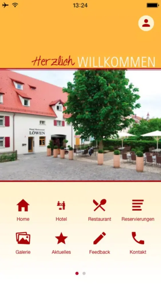 Tangkapan skrin Hotel Restaurant Löwen
