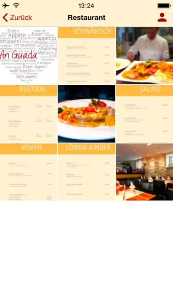 Tangkapan skrin Hotel Restaurant Löwen