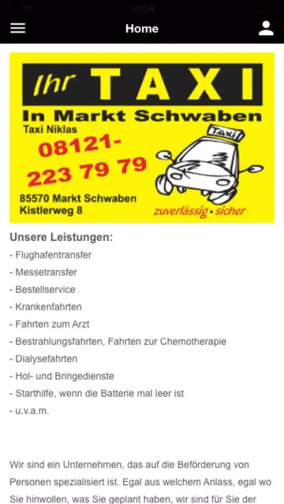 Taxi Markt Schwaben Screenshots