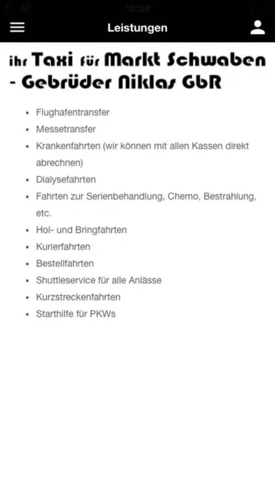 Taxi Markt Schwaben Screenshots