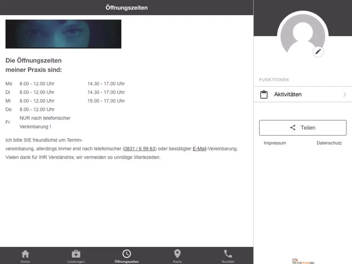 Dr. Fritzenschaft iPad 應用截圖