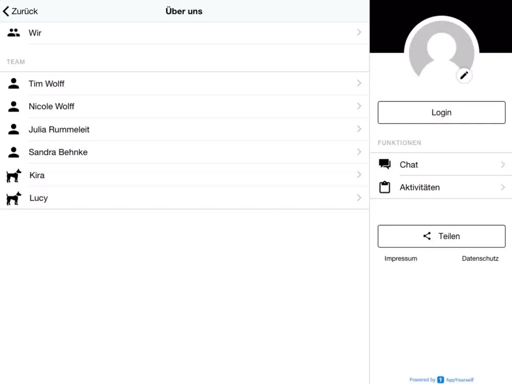 Tim Wolff Vermögensberatung iPad  Screenshots