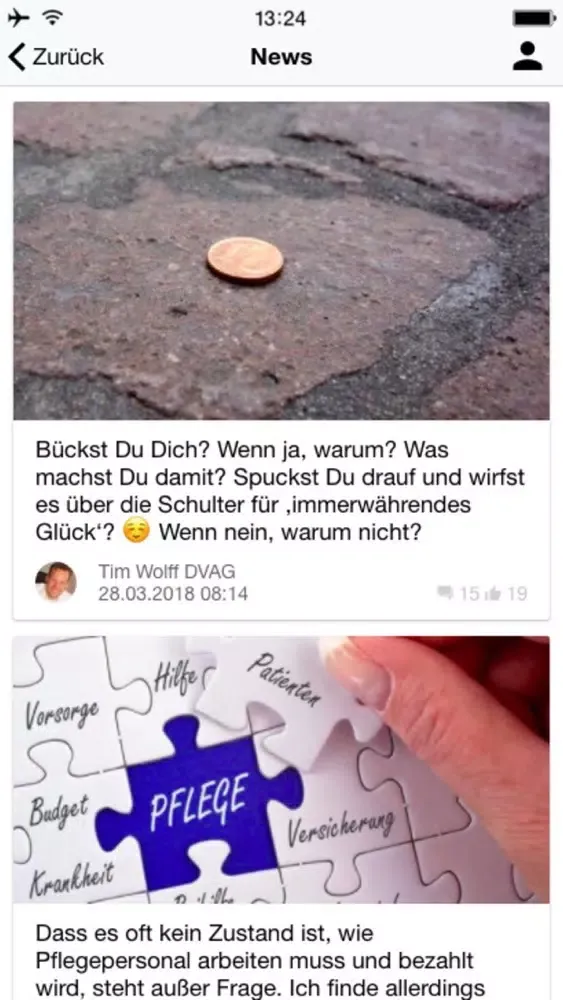 Tim Wolff Vermögensberatung Screenshots